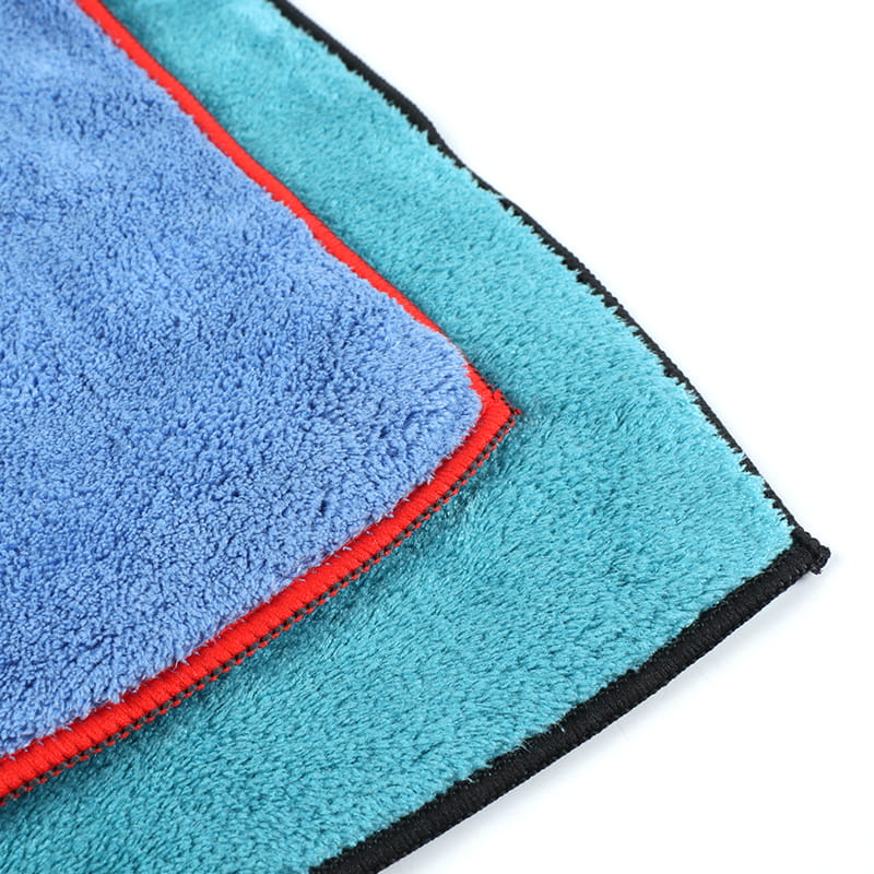 2PK 550GSM toalha de carro de lã coral de alta densidade/toalha esportiva/limpeza de cozinha/limpeza de banheiro